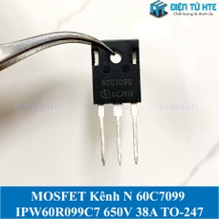 MOSFET kênh N công suất cao 60C7099 IPW60R099C7 650V 22A TO-247