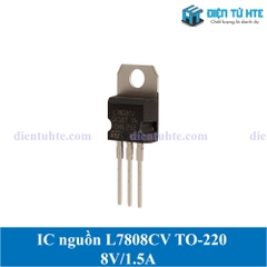 IC ổn áp nguồn 8V L7808CV 7808 chân cắm TO-220 loại tốt