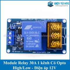 Module Relay 30A mức cao - thấp có Opto HTE