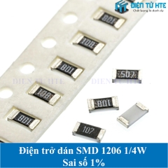 Điện trở dán SMD 1206 1/4W Sai số 1%