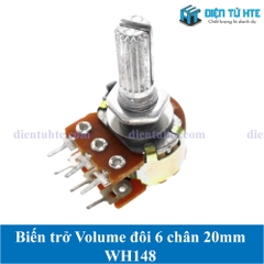 Biến trở Volume đôi WH148 20mm