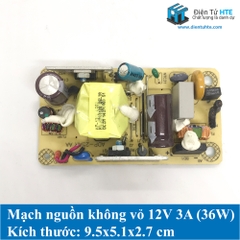 Nguồn không vỏ 12V 3A chất lượng