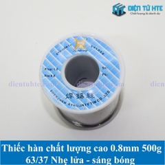 Cuộn thiếc hàn 63/37 0.8mm 500g