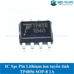 IC sạc Pin lithium ion tuyến tính 1A TP4056 SOP-8
