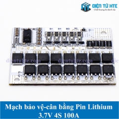Mạch sạc cân bằng và bảo vệ Pin Lithium 3.7V 3S 4S 5S 100A