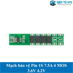 Mạch bảo vệ Pin 1S 7.5A 4 MOS 3.6V 4.2V