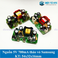 Board Nguồn không vỏ 5V 700mA hàng tháo vỏ Samsung