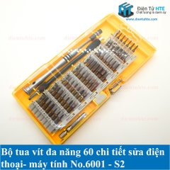 Bộ tua vít 60 in 1 sửa chữa đa năng No.6100-S2 cao cấp