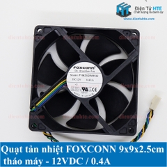 Quạt tản nhiệt FOXCONN 9x9x2.5cm 12V 0.4A - Tháo máy