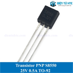 Transistor NPN S8050 PNP S8550 0.5A 25V chân cắm TO-92