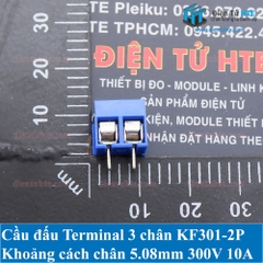 Cầu đấu Terminal Domino KF301 5.00mm 2P 3P