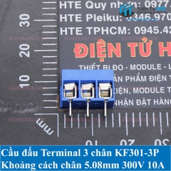 Cầu đấu Terminal Domino KF301 5.00mm 2P 3P