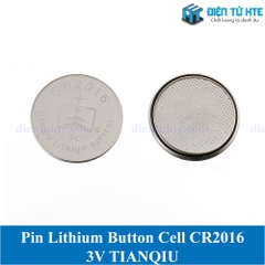 Pin Lithium Cell TIANQIU CR2016 2016 3V (Trong vỉ)
