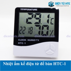 Nhiệt ẩm kế để bàn HTC-1