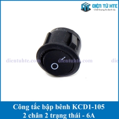 Công tắc bập bênh tròn KCD1-105 2 chân 6A