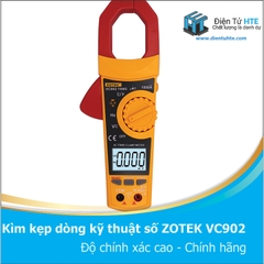 Kìm kẹp dòng điện tử ZOTEK VC902 TrueRMS Chính hãng