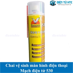 Chai Dung dịch vệ sinh điện thoại, mạch điện tử Falcon 530 550ml