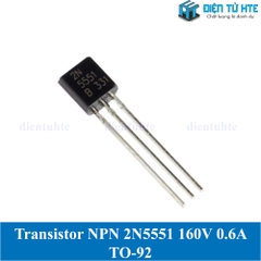 ﻿Transistor NPN 2N5551 160V 0.6A TO-92