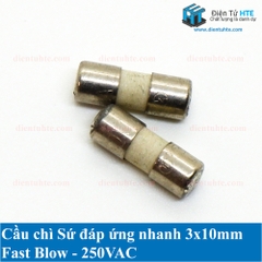 Cầu chì FUSE sứ Ceramic 3x10mm Fast Blow