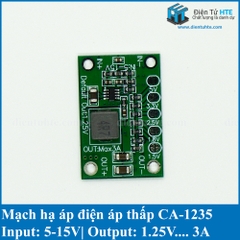 Mạch hạ áp điện áp nhỏ 1.25V/1.5V/1.8V/2.5V/3.3V/5.0V 3A CA-1235