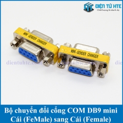 Adapter cổng COM DB9 Mini