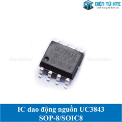 IC dao động nguồn UC3843 UC3843A UC3843AD1R2 chân dán SOP-8