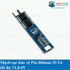 Mạch sạc xả bảo vệ Pin 2S 8.4V 5A max 7A