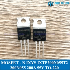 MOSFET kênh N IXYS IXTP200N055T2 200N055 200A 55V TO-220