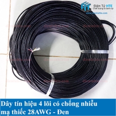 Dây tín hiệu USB 2547 4 lõi có bọc chống nhiễu 28AWG