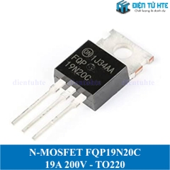 MOSFET Kênh N N-MOSFET FQP19N20C 19N20 19A 200V TO-220