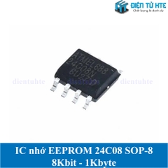 EEPROM AT24C08AN AT24C08N AT24C08A AT24C08 chân dán SOP-8