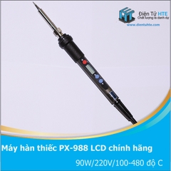 Bộ máy hàn thiếc điện tử PX-988 LCD chính hãng 8 trong 1