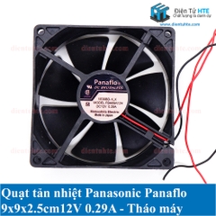 Quạt tản nhiệt Panasonic Panaflo  9x9x2.5cm 12V 0.29A - Tháo máy