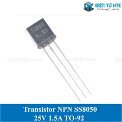 Transistor NPN SS8050 PNP SS8550 25V 1.5A chân cắm TO-92