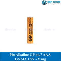 Pin AAA 1.5V No.7 GN24A LR03 Alkaline GP Vàng