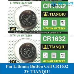 Pin Lithium Cell TIANQIU CR1632 1632 3V (Trong vỉ)