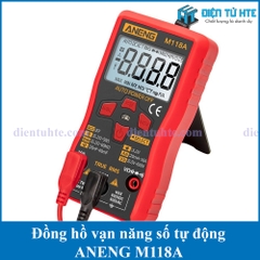 Đồng hồ vạn năng số tự động ANENG M118A BH 6 tháng