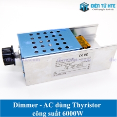 Bộ dimmer AC Thyristor công suất cao 6000W