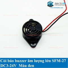 Còi Buzzer âm lượng to SFM-27 3-24V