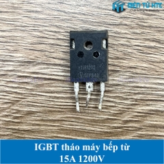 [THÁO MÁY] IGBT tháo máy bếp từ H15R1202 H15R1203 hoặc FGA15N120 15A 1200V TO-247/TO-3P - Chân ngắn