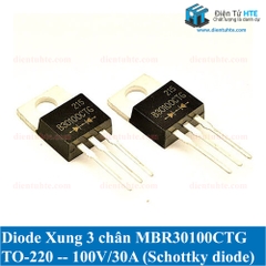 Diode xung 30100 MBR30100CTG B30100G 100V 30A TO-220