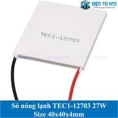 Sò nóng Lạnh TEC1-12703 30W 40x40mm