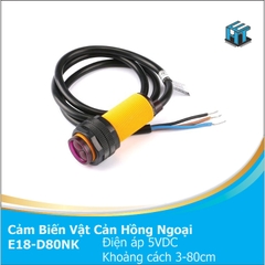 Cảm Biến Vật Cản Hồng Ngoại E18-D80NK