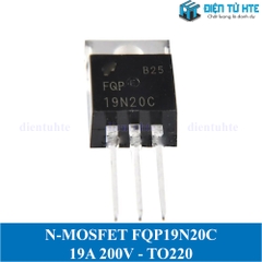 MOSFET Kênh N N-MOSFET FQP19N20C 19N20 19A 200V TO-220