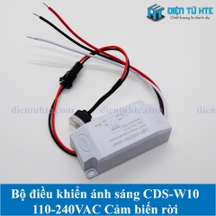 Bộ điều khiển cảm biến ánh sáng CDS-W10 110-240VAC Cảm biến rời