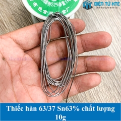 Thiếc hàn 63/37 Sn63% 0.8mm chất lượng cao - Bán lẻ 10g