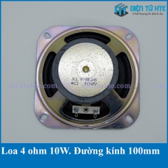 Loa 4 inch 4 ohm 10W đường kính 100mm XLY-B26