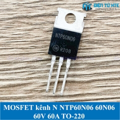 MOSFET kênh N NTP60N06 60N06 60V 60A TO-220