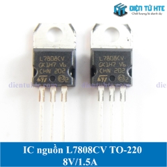 IC ổn áp nguồn 8V L7808CV 7808 chân cắm TO-220 loại tốt