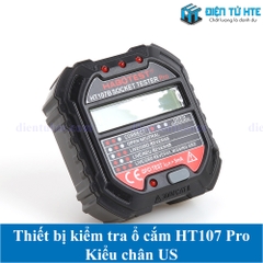 Thiết bị kiểm tra ổ cắm và test RCD hiển thị kỹ thuật số HABOTEST HT107B
